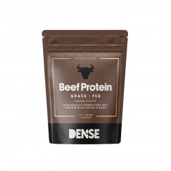 Подкрепа за мускулите - Телешки протеин (Beef Protein (grass-fed), 500 g прах, с вкус на какао