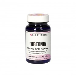 Грижа за костите и мускулите - L-Треонин (Threonin), 500 mg х 60 капсули