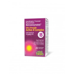 BioCoenzymated™ Актив В-комплекс Ultra Strength, 60 V капсули