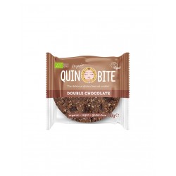 Био курабийка QUIN BITE - Двоен шоколад, 50 g