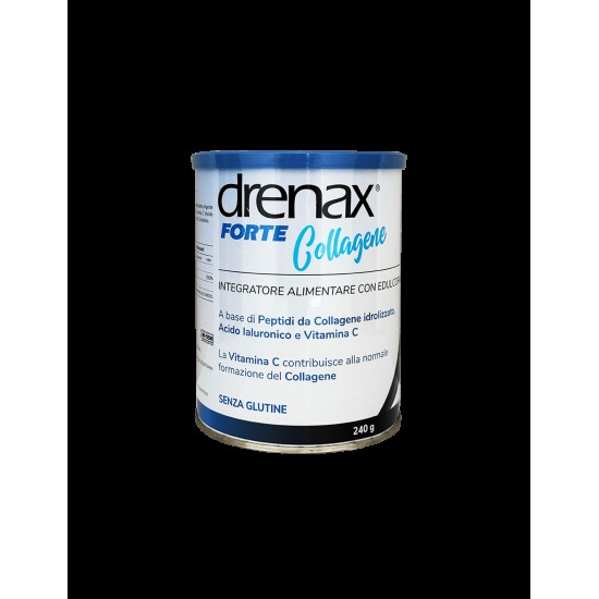 Колагенови пептиди, хиалуронова киселина и витамин С - Дренакс - Drenax® – формула за кожата, косата и ноктите, 240 g, прах
