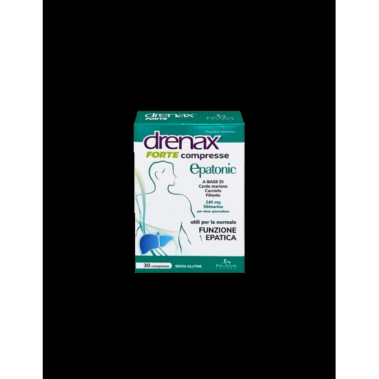 Формула за черния дроб и жлъчката – хепатоник - Дренакс - Drenax® Forte – с бял трън, артишок и селен, 30 таблетки