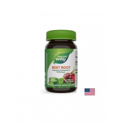 Beet Root - Червено цвекло (корен) – антианемично и кардиопротективно средство, 500 mg, 100 капсули Nature’s Way