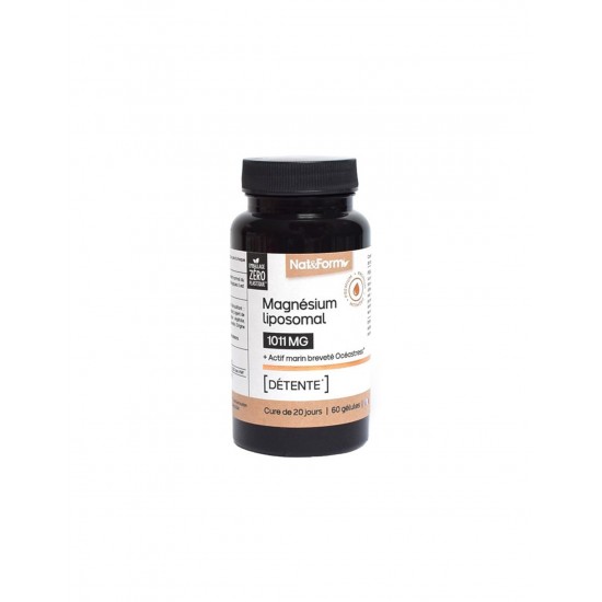 Мускулна, сърдечна и нервна система - Магнезий (липозомен) 65 mg  + рибни пептиди, 60 капсули