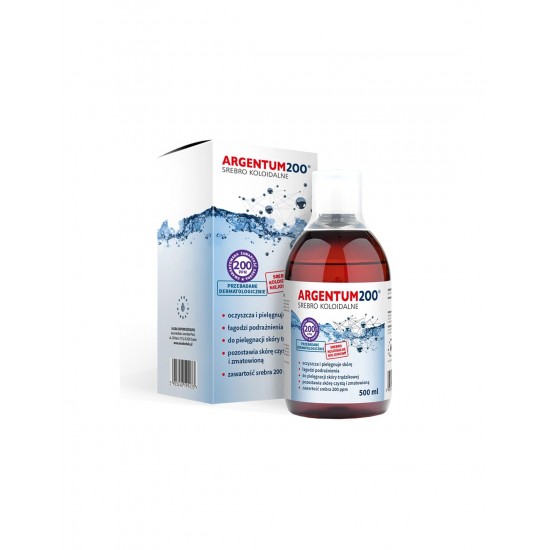 Колоидно сребро Argentum200® 200 ppm, 500 ml