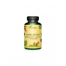 Liver Active Complex/ Билкова смес за черния дроб, 90 капсули, 100 Vegan Vegavero