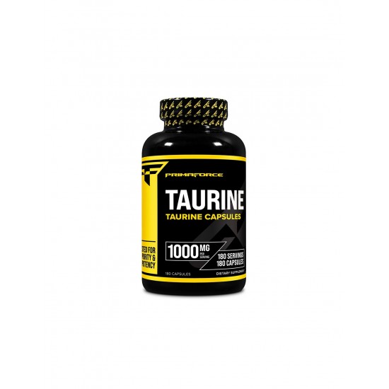 Мускулна функция и издръжливост - Таурин (Taurine), 1000 mg х 180 капсули