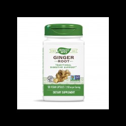 Ginger Root/ Джинджифил (корен) 550 mg х 100 капсули Nature’s Way