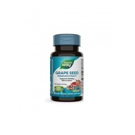 Grape Seed with Vitamin C/ Гроздово семе с Витамин С х 30 капсули Nature’s Way