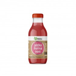 Сок от ябълки, малини и нони - Имунитет и добро храносмилане, 300 ml