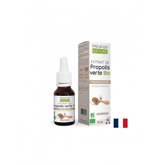 Имунитет - Екстракт от зелен прополис, 15 ml капки (без алкохол)