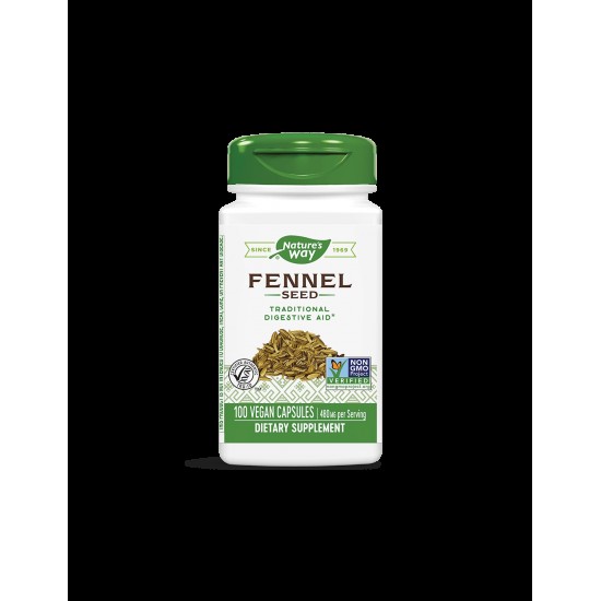 Fennel Seed/ Копър (семена) 480 mg х 100 капсули Nature’s Way