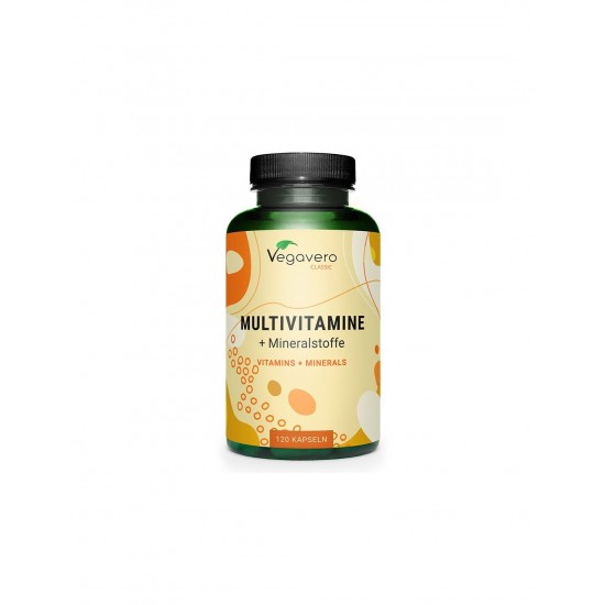 Мултивитамини и минерали (веган формула), 120 капсули