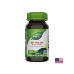 Spirulina Micro-Algae/ Спирулина (микро-водорасли) 380 mg х 100 капсули Nature’s Way Spirulina Micro-Algae/ Спирулина (микро-водорасли) 380 mg х 100 капсули Nature’s Way
