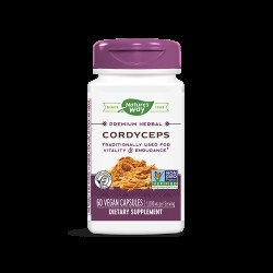 Cordyceps/ Кордицепс 500 mg х 60 капсули Nature’s Way