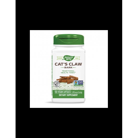 Cat`s Claw Bark/ Котешки нокът (кора) 485 mg х 100 капсули Nature’s Way