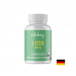 Херпес симплекс, кости и стави - L-Лизин, 800 mg x 365 таблетки