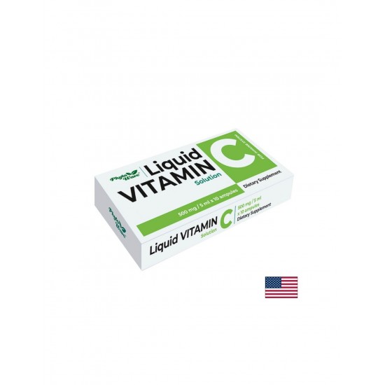 Витамин С 500 mg - 5 ml, разтвор,10 ампули в кутия