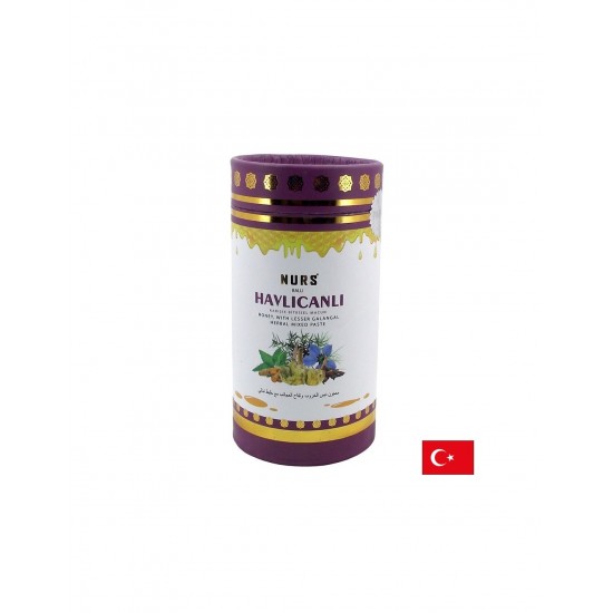 Билкова паста с пчелен мед и галангал - при настинка и грип, 400 g