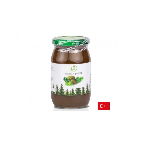 Билков сироп от борови шишарки - при настинка и грип, 370 g