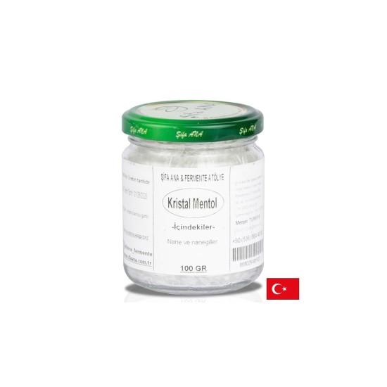 Ментол на кристали - улеснява дишането, 100 g
