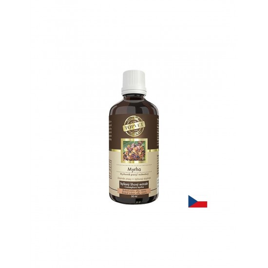 Имунитет и здраво сърце - Смирна (смола) + витамин С, 50 ml тинктура