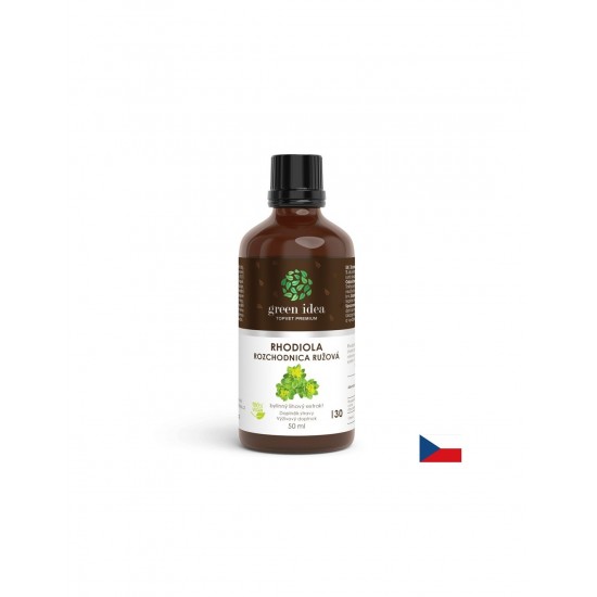 Стрес и добро настроение - Златен корен + витамин С, 50 ml тинктура