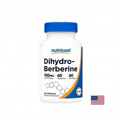 При диабет и наднормено тегло - Дихидро Берберин (Dihydro-Berberine) GlucoVantage®, 100 mg x 60 капсули