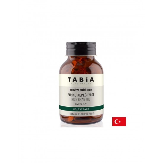 При висок холестерол - Масло от оризови трици (Омега -6-9), 1000 mg х 60 софтгел капсули