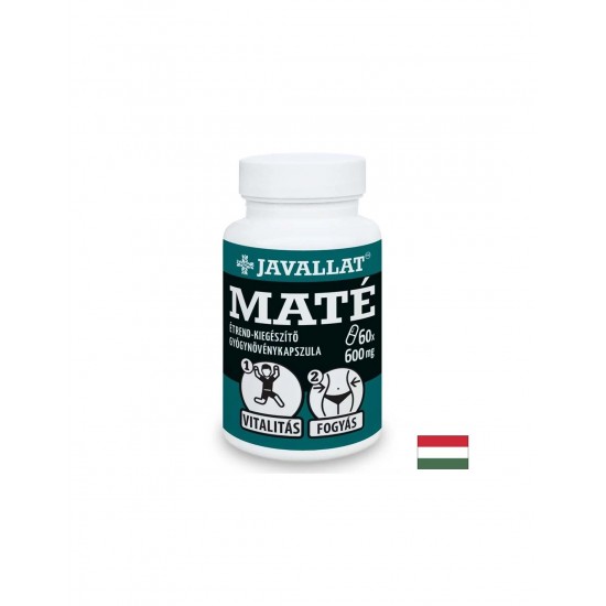 Здравословно отслабване - Йерба Мате, 600 mg x 60 капсули