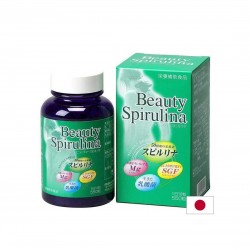Японска спирулина + млечно-кисели бактерии и магнезий - Beauty Spirulina, 550 таблетки