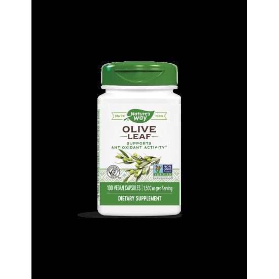 Olive Leaf/ Маслина (лист) 500 mg х 100 капсули Nature’s Way