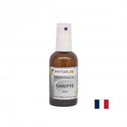 Маслен мацерат от моркови за естествен тен на кожата, спрей, 50 ml