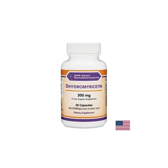 За черния дроб – подкрепа при алкохолно натоварване - Дихидромирицетин (DHM 30), 300 mg x 90 капсули