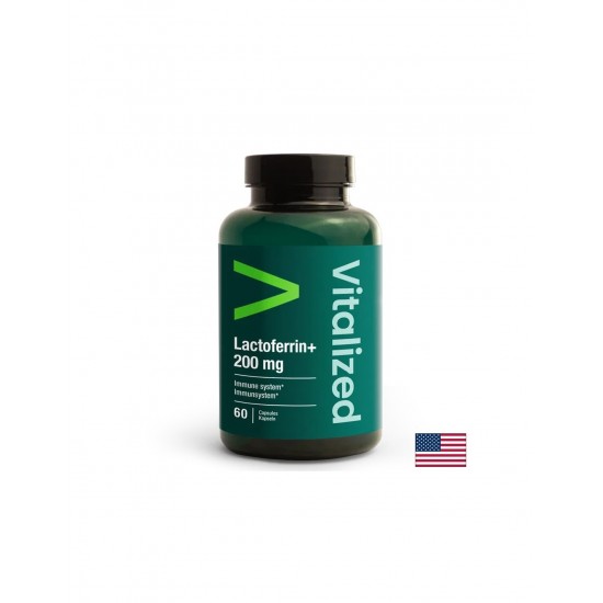 Имунитет - Лактоферин 200 mg + витамин С 80 mg, 60 капсули