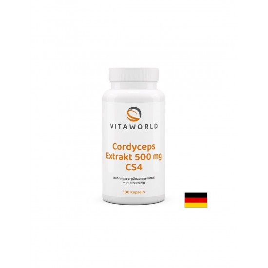 Имунитет - Екстракт от гъба Кордицепс CS4, 500 mg x 100 капсули