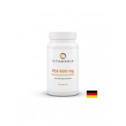 Срещу болка и възпаление - PEA (палмитоилетаноламид), 600 mg x 90 капсули