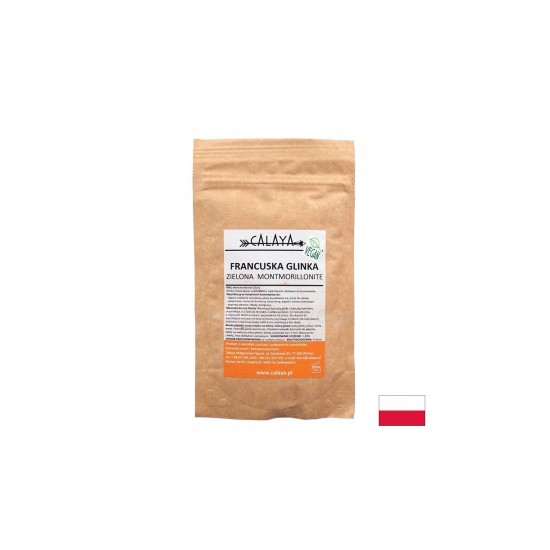 Френска монтморилонитова зелена глина, 100 g прах