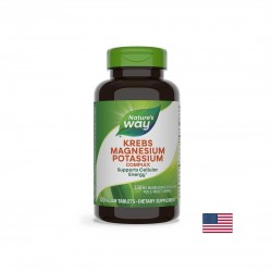 Krebs Magnesium Potassium Complex/ Магнезий и Калий (Биоактивен минерален комплекс) x 120 таблетки