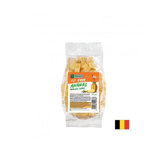Сушен ананас на кубчета, 250 g