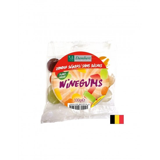 Дъвчащи плодови бонбони (без захар), 100 g