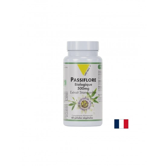 Стрес и безсъние - Пасифлора, БИО, 500 mg x 60 капсули