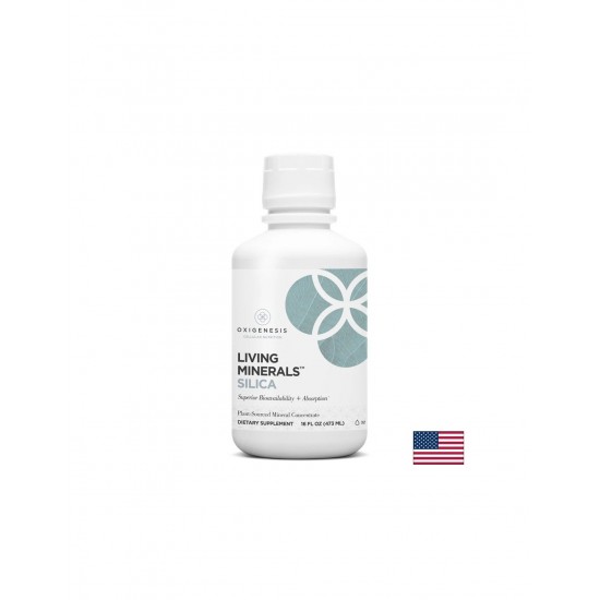Коса и кожа - Силиций Living Minerals, 473 ml