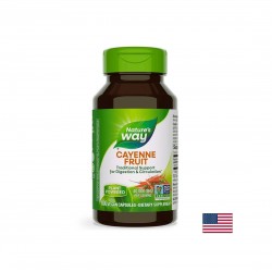 Cayenne Fruit/ Лют червен пипер (плод) 450 mg х 100 капсули Nature’s Way