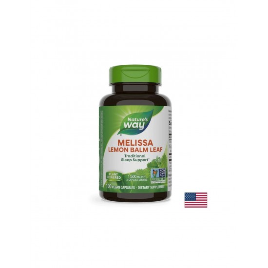 Melissa Lemon Balm Leaf/ Маточина (лист) 500 mg х 100 капсули Nature’s Way