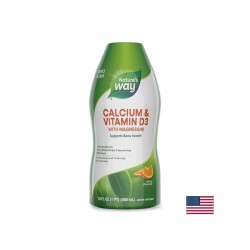 Calcium & Vitamin D3/ Калций и Витамин D3 х 480 ml Nature’s Way