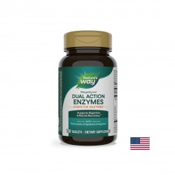 Mega-Zyme Pancreatic Enzymes - Панкреатични ензими, 100 таблетки Nature’s Way