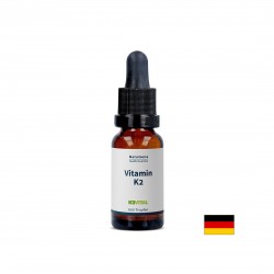 Витамин K2 (менахинон МК-7) - Костно здраве и калциев баланс, 20 ml капки, 75 дози