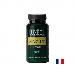 Цинк (цитрат) за имунитет, коса и кожа, 15 mg х 90 капсули