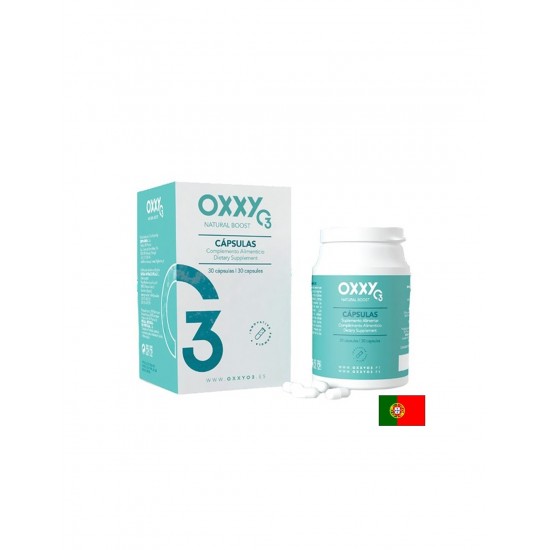 Oxxy O3 – Озонирана антиоксидантна формула за клетъчна защита и жизненост, 30 капсули